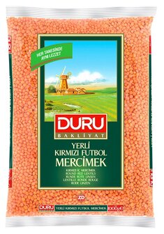 Turkse rode linzen van Duru (900 gram)